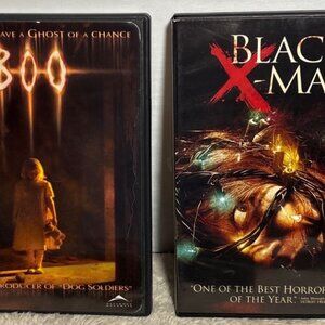 Black X-Mas & Boo DVD Bundle Horror Thriller Scary Movies
